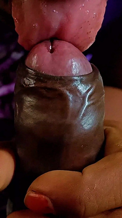 Ammu enjoyed is sucking, licking, and biting his cock 121 | Clip 1