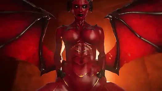 Orgazm olan kovboy kızda oc succubus