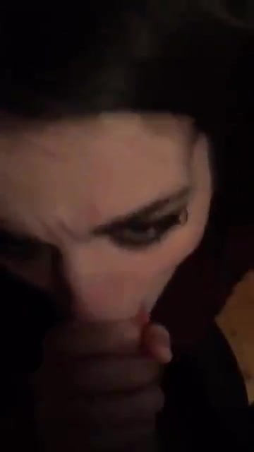 Paige sucking cock