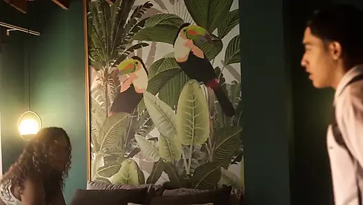 MILF Owner Tries My Cock, Riding Me Wildly Before Renting Me the Room