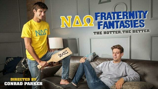 College frat man bewijst dat hij mannen kan laten klaarkomen: nextdoorstudios