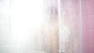 Heet bad onder de douche