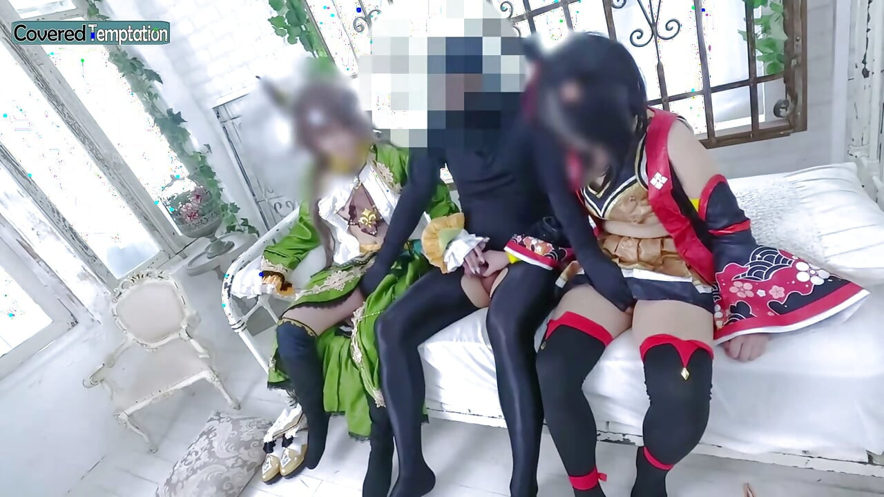 Cosplay Voksen Kvinde Trekant Sex Med To Partnere Gruppescene