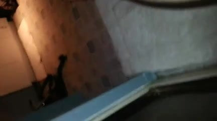 Fat tranny cums