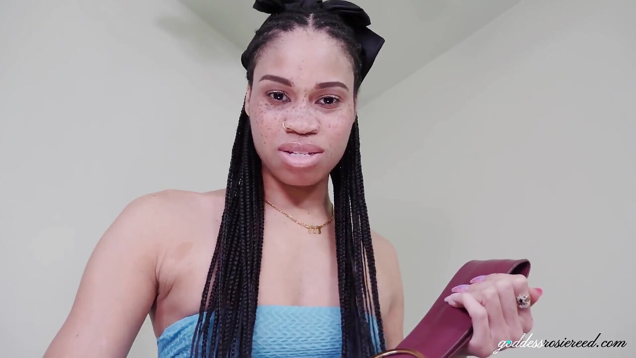 Pay Piggy Cash Spanking- Ebony Financial Domme Goddess Rosie