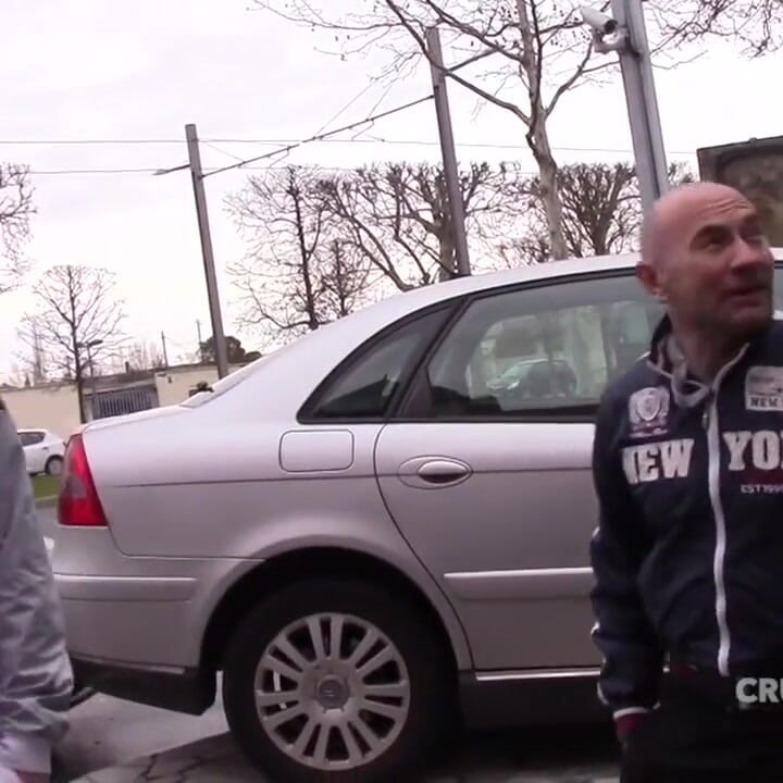 Scally lad creampied in sneakers by my XXL cock