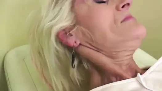 A Mature Nurse Getting Fucked in Her Office