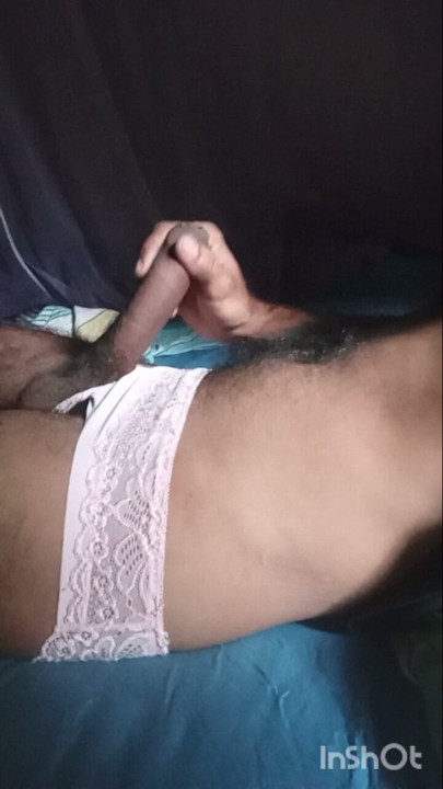My step sister panty fun.i fuck in panties