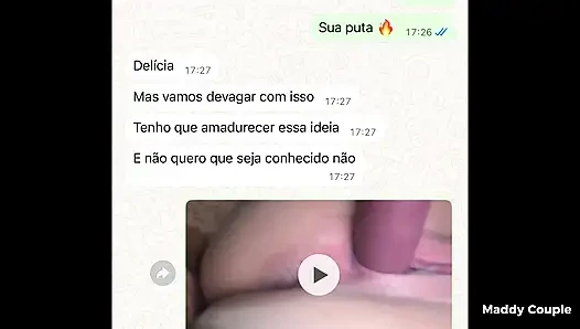 Istri minta didobel penetasi di percakapan WhatsApp
