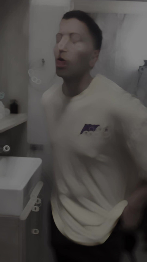 before bathing COCK