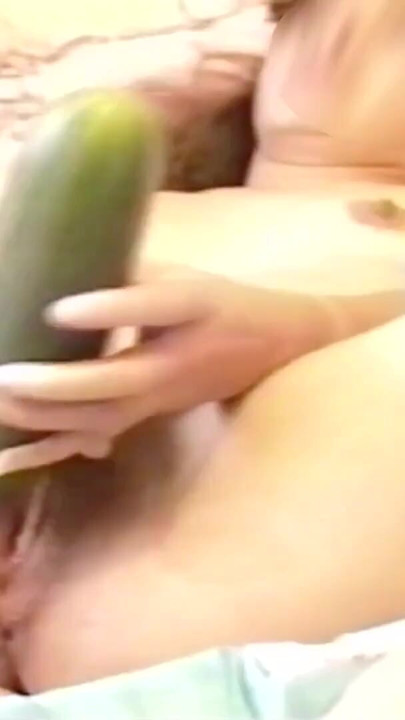 My first time I took a huge cucumber and I asked for an even bigger and thicker one | Clip 1