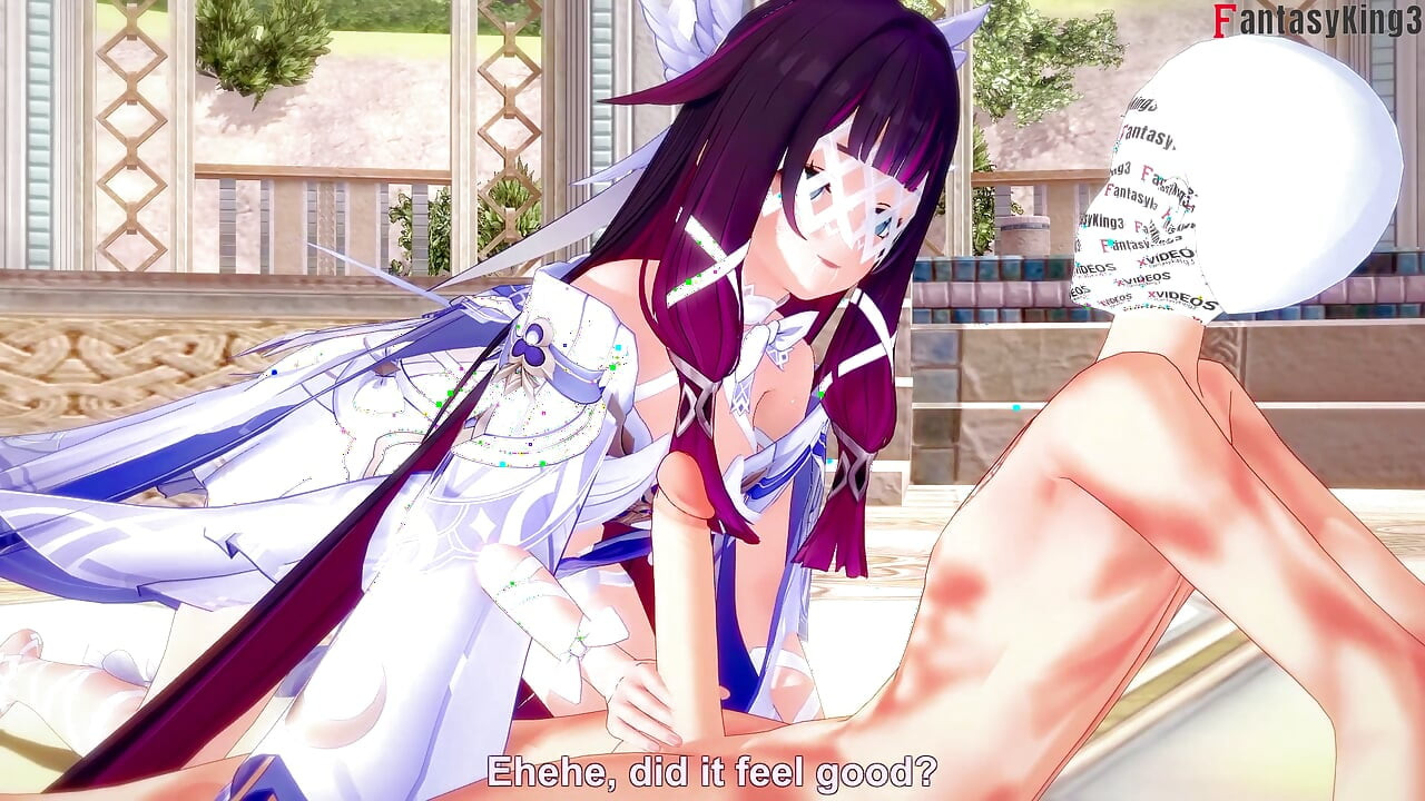 Columbina blowjob - Genshin Impact