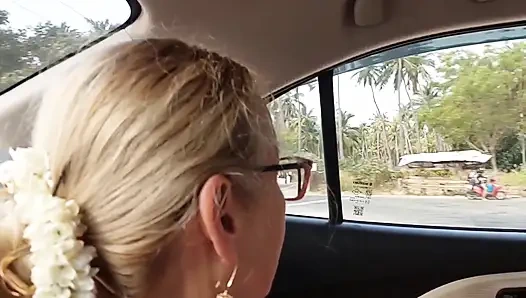 Beautiful Blonde Mature Wife Enjoys Her Day