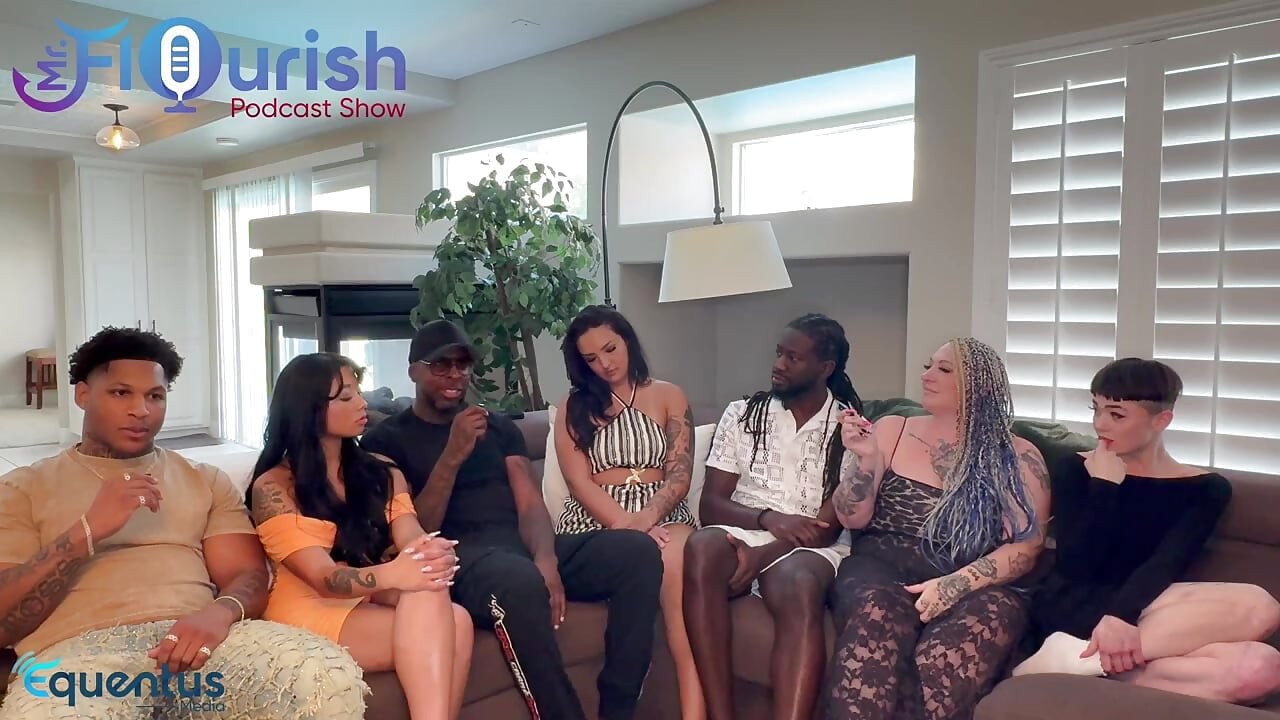 Mrflourish подкаст утром после в Вегасе 8 Ppl перед съемкой эпизода для его сложного