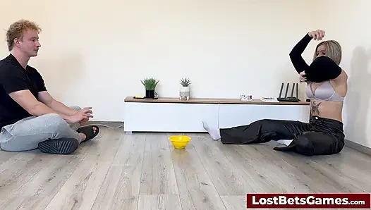 The Strip Flying Cards punishment round delivers fun