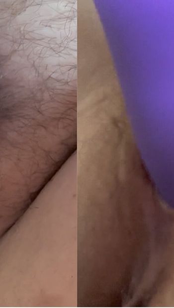 CHUBBY NATURAL BABE FUCKS TIGHT PUSSY AND FLICKS CLIT WITH TOY