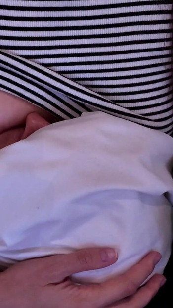 Captivating moment from "Stepmother breastfeeds her adult stepson"