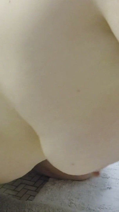 BBW Rides Dildo on Wall and Licks It Clean | Clip 2