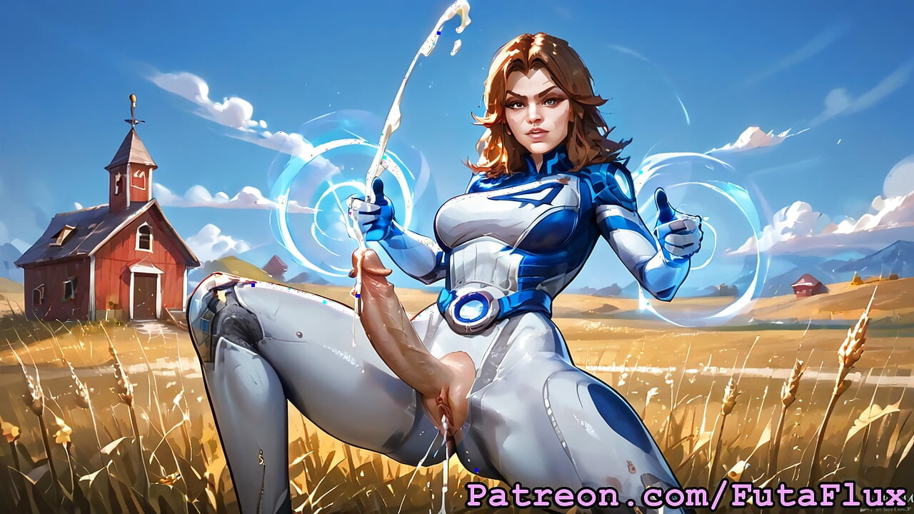 Futanari Nevidljiva Žena - Dr. Sue Storm