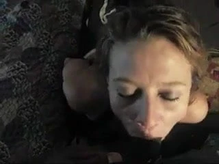 Blowing black cock