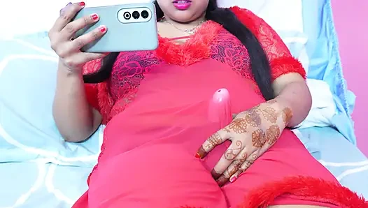 My neighbour's sister-in-law came to my house and showed me the dildo and released water from her pussy in front of him and I made a video of it