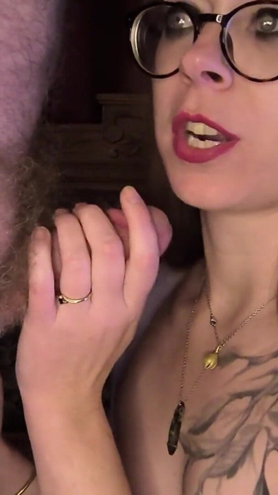 Sensual Slutty Sissy Cocksucking Training with Ms.Thrope's Eunuch Servant | Clip 2