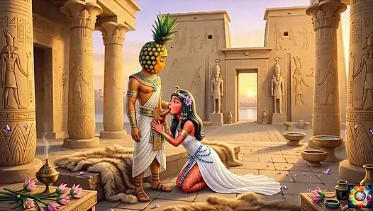 Wüstenromantik in Ägypten - AI Hentai ASMR