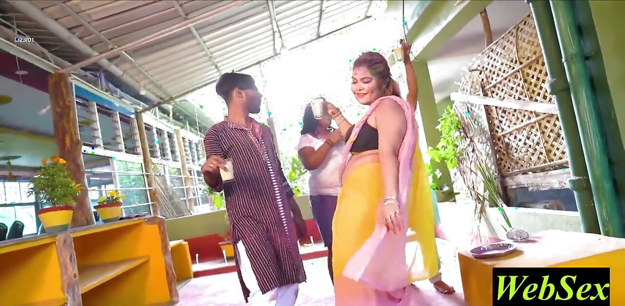 Indian Different More Electric, More Intimate Sex! Holi Day Sex Party