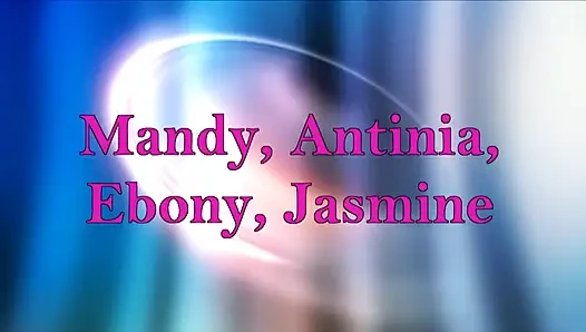 Disco Girls Wild DP Gangbang Party