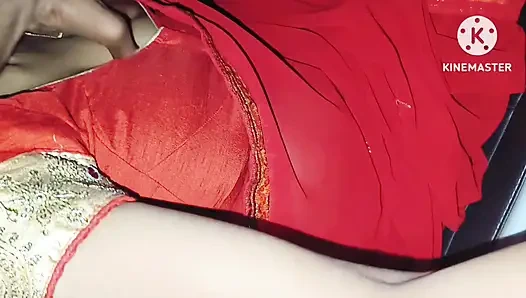 Сезон 167. Бхабхи в красной сари снимают ее одежду в машине и трахаются