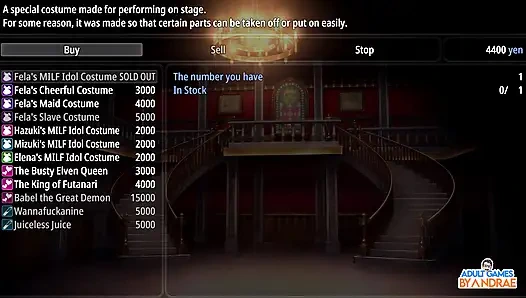 Ep9: Fela Elements Sex with a Giant Orc - Busty Idol Manor