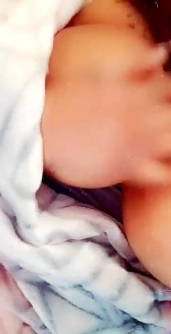 Ebony boob press