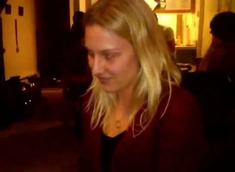 Really hot blonde accidentally sharts