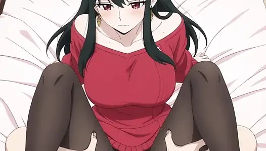 Yor dan loid keluarga seks kartun anime ibu rumah tangga hentai ngentot one piece naruto creampies milf Asia 3D