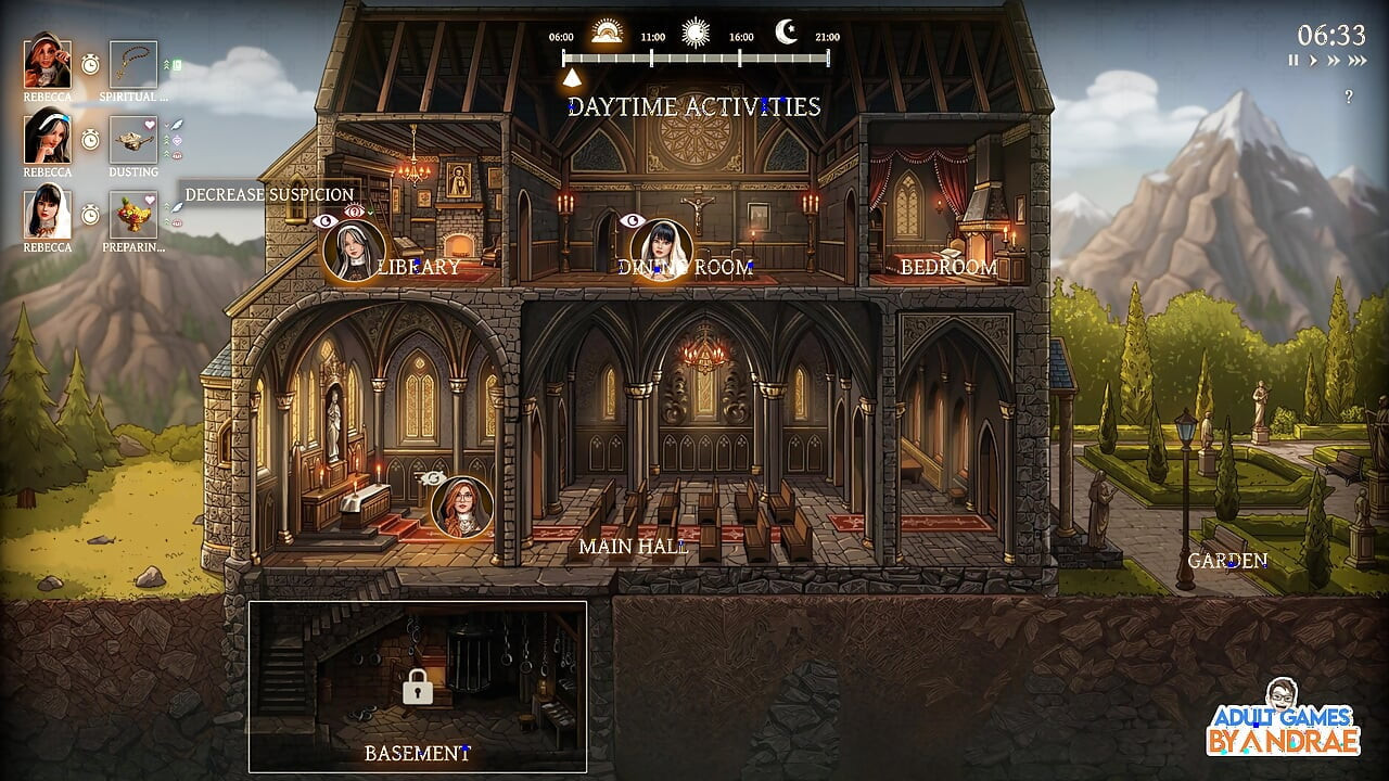 Sisters in Sin Gameplay Part 3 - the First Cracks in Rebecca's Composure