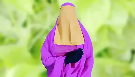 Bangladeschische schöne frau mit burka masturbiert sex und dirtytalk