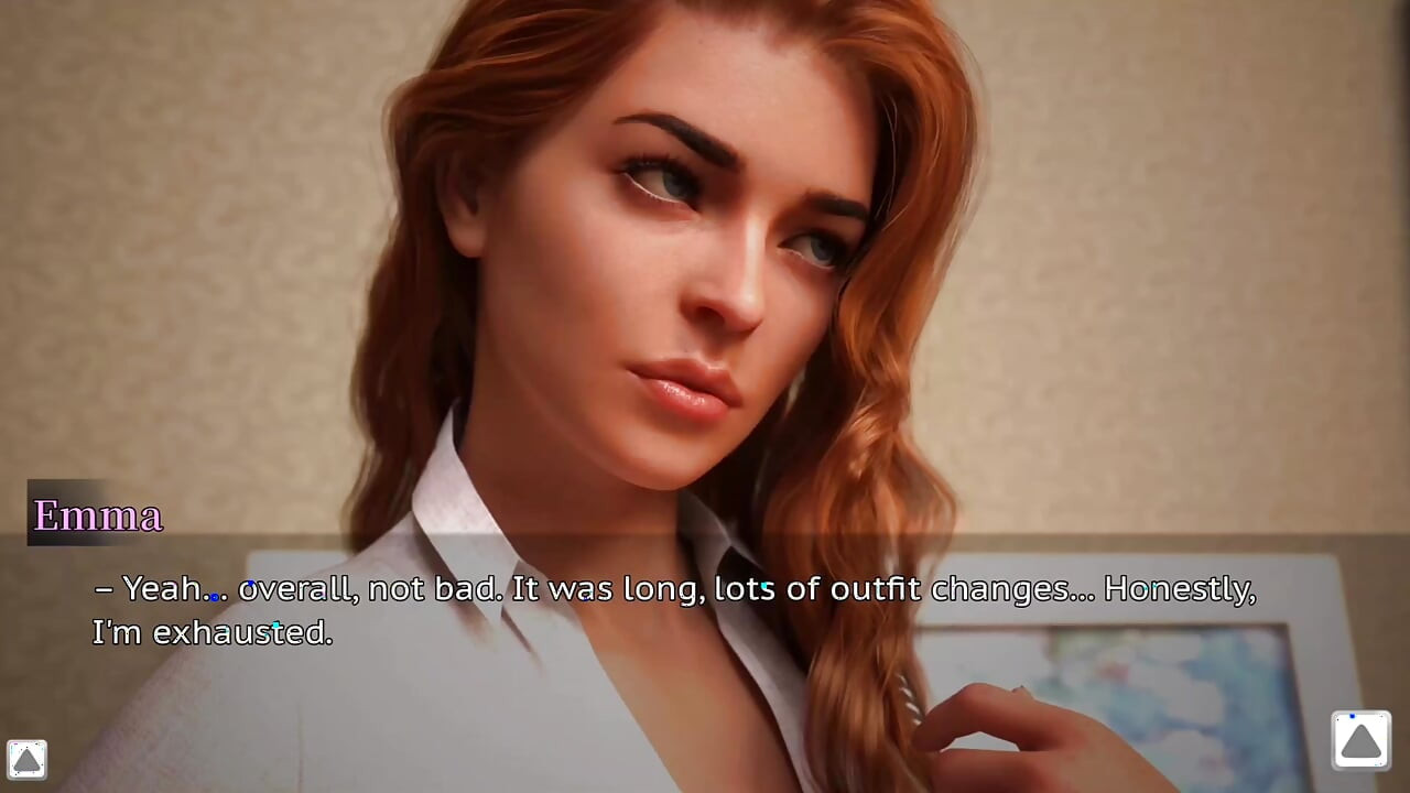 Alone in the Room, the Stepmother Playfully Made the Photographer Break a Sweat on the Bed