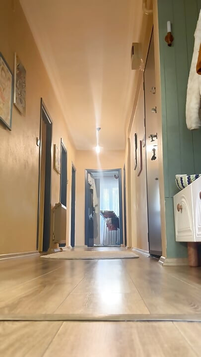 Tôi đã khoe con cu của mình với cậu bé giao pizza