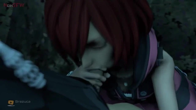 Kairi enjoying her Time with Axel!