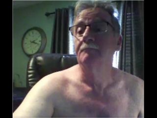 grandpa cum on cam