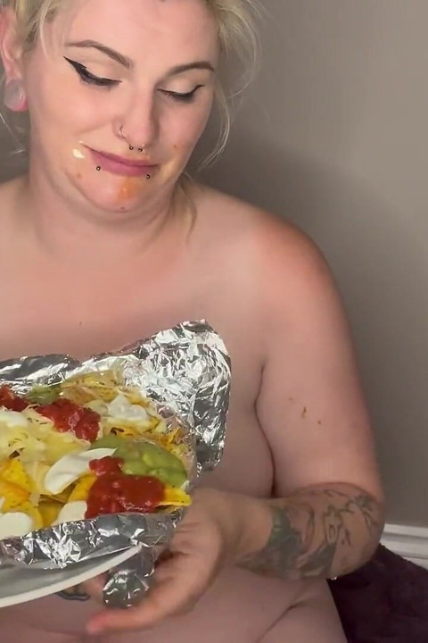 Mexicansk mad No Hands Mukbang