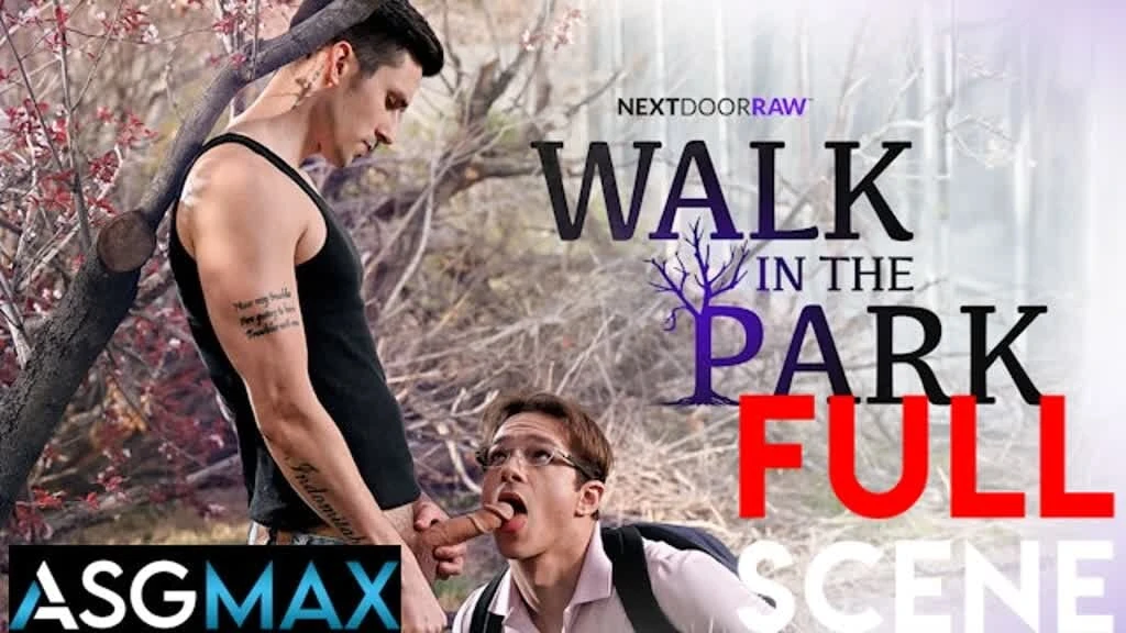 ASGMAX – FULL SCENE – Curious Tatted Stranger Has 1st Gay Fuck With Hot Jock In The Park –