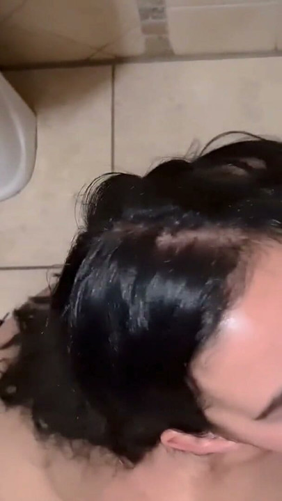 Ass rimming, blowjob with cum facial and piss the cum off her face | Clip 1