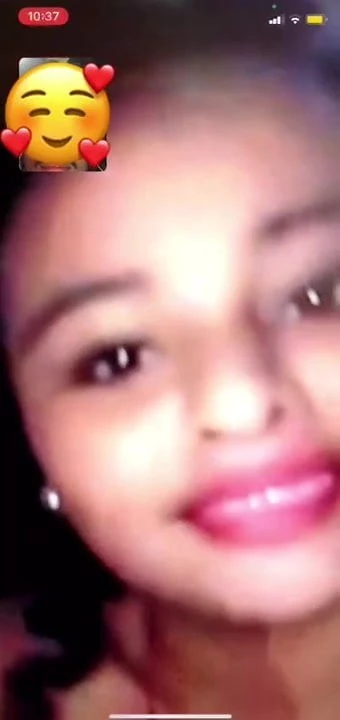 Video call with bf