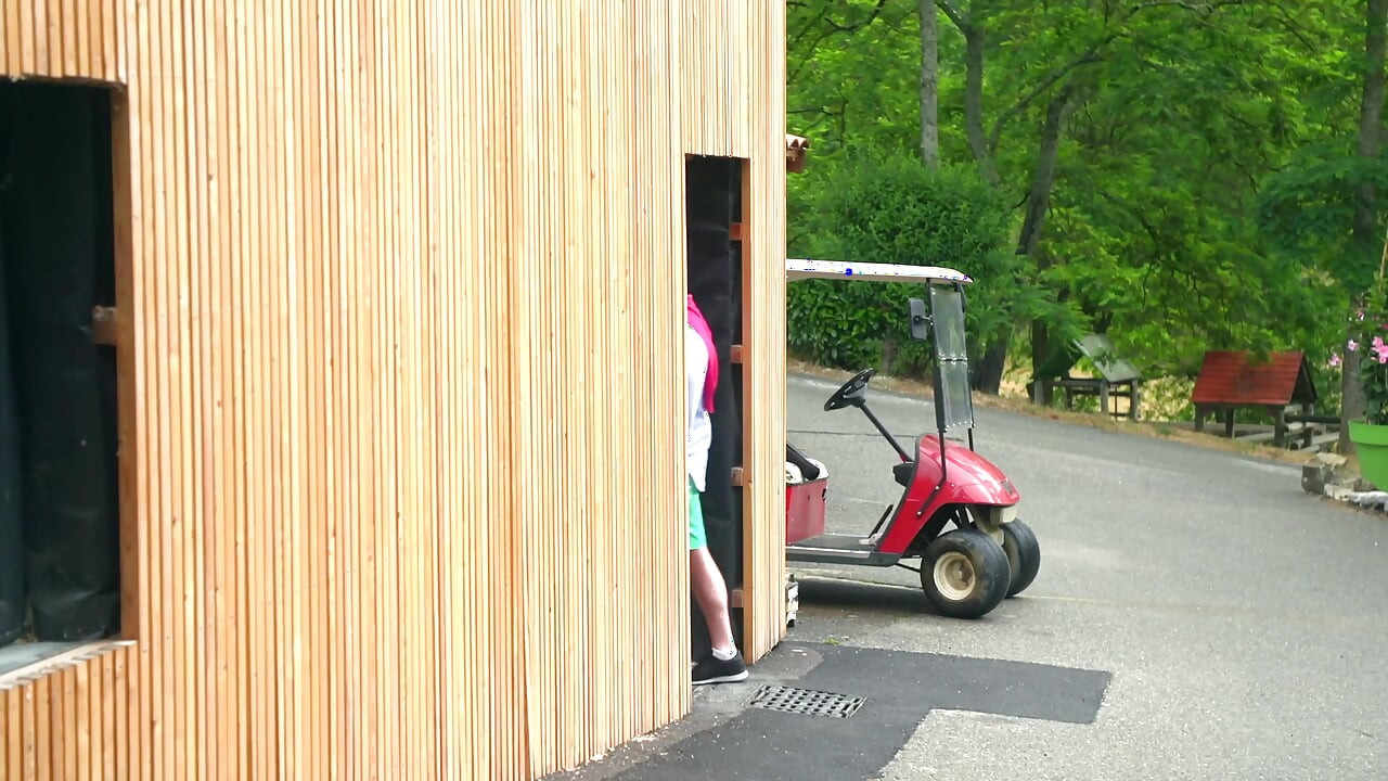 Tiffany Leiddi Gets Caught at the Campsite