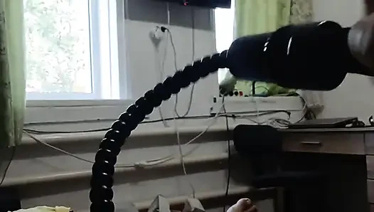 Penis gösterişli bir şekilde oynamak istiyor