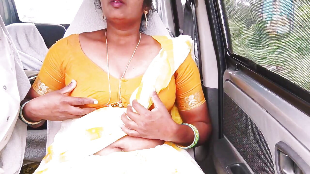 Indian Car Sex. House Maid Try to Fucking with House Owner. Telugu Dirty Talks.