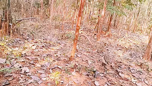 Indian Outdoor Sex. Desi Bhabi Secret Fucking Hubby in Forest. Telugu Dirty Talks.