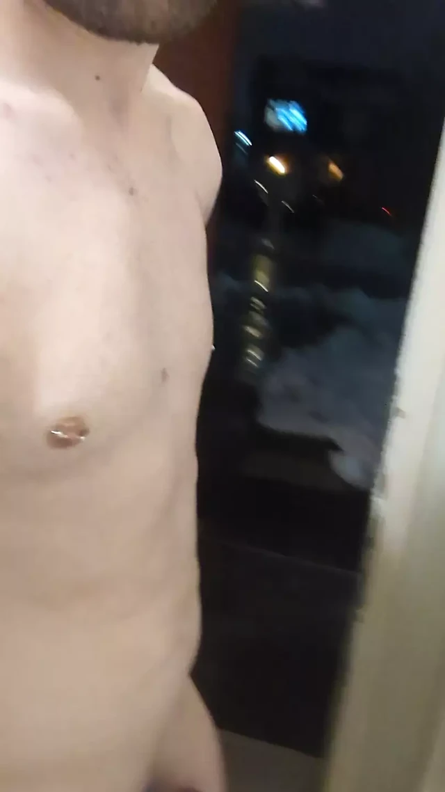 WALKING OUT THE FRONT DOOR NAKED