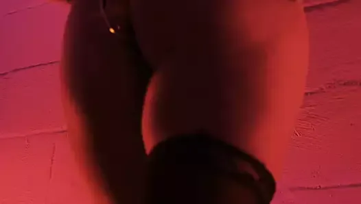 ItsMmmegan Chained to the Wall with Anal Hook